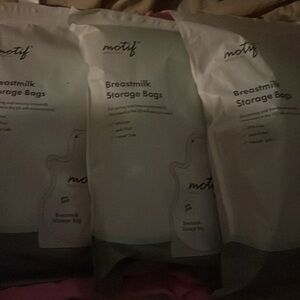 Breastmilk Storage Bags - White